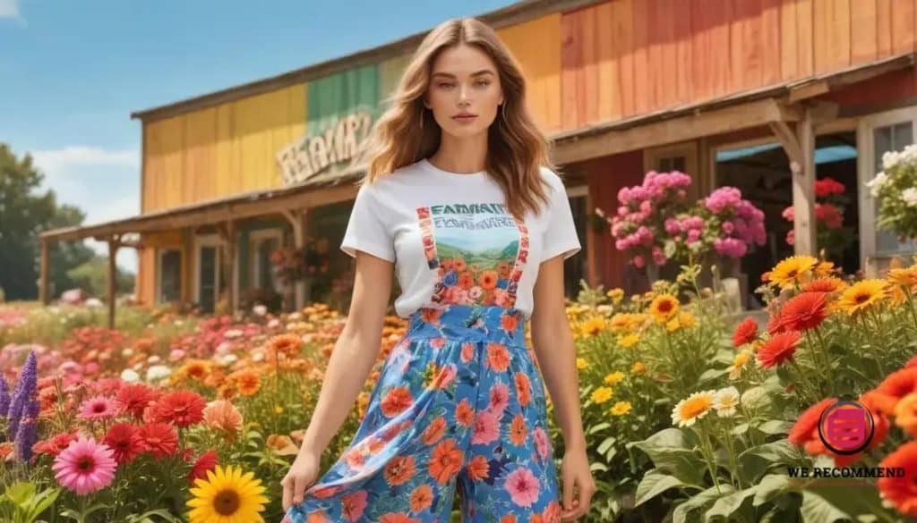 Farmstand graphics fashion: Trendy styles for summer